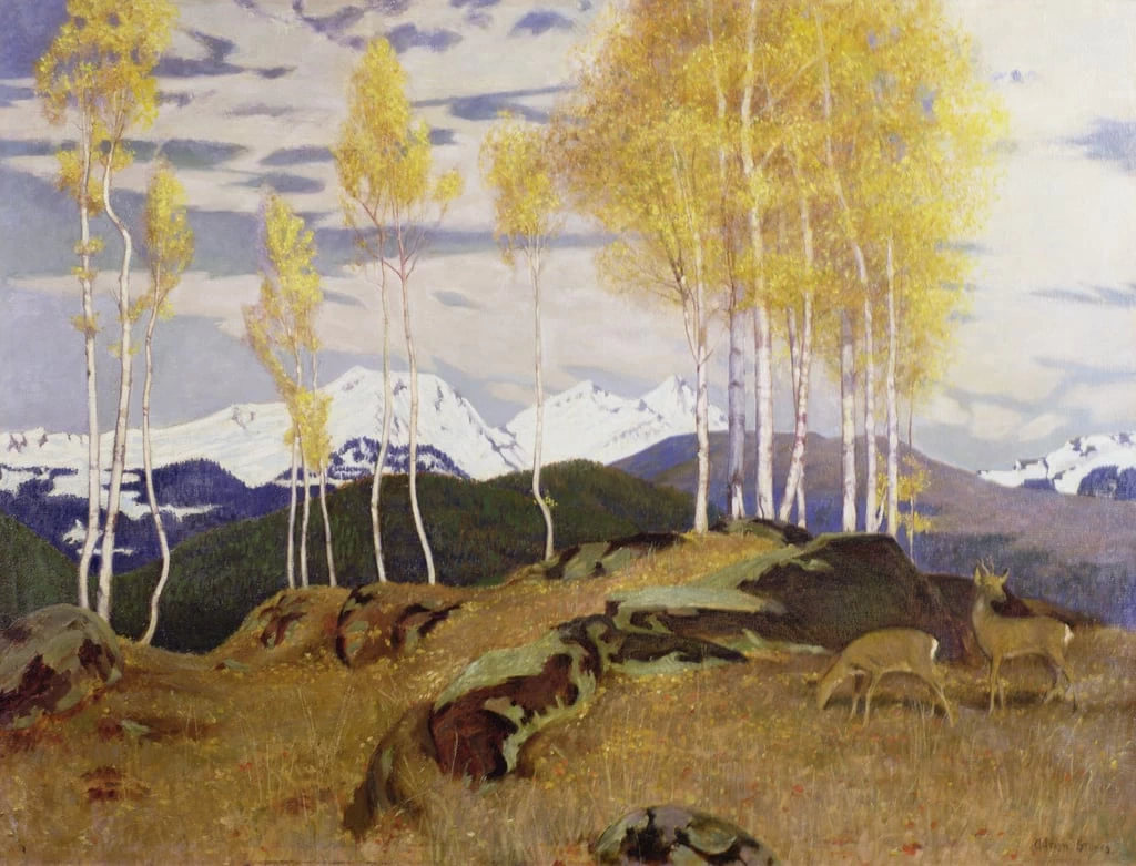Adrian Scott Stokes - Autunno in montagna, Tate Britain